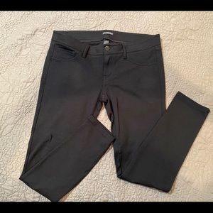 Express mid-rising skinny jean leggings